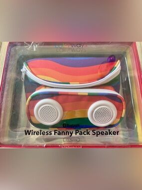 Bright Rainbow Wireless Fanny Pack Speaker